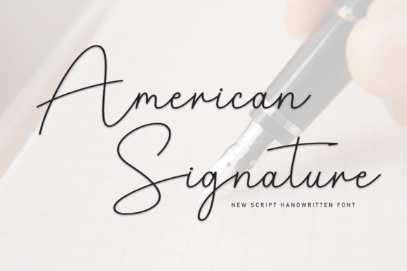 American Signature: The Handwritten Font for Modern Branding