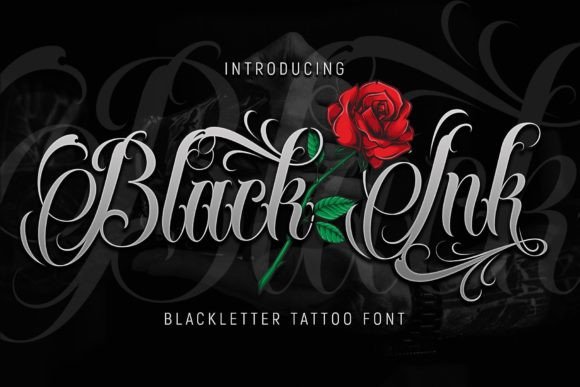 Black Ink: A Contemporary Blackletter for Bold Branding
