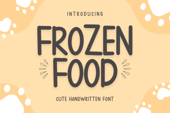 Frozen Food: More Than Just a Trendy Handwritten Font