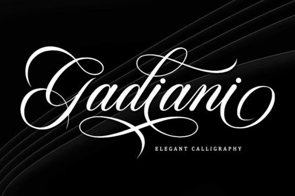Gadiani: A Premium Font for Elegant Branding