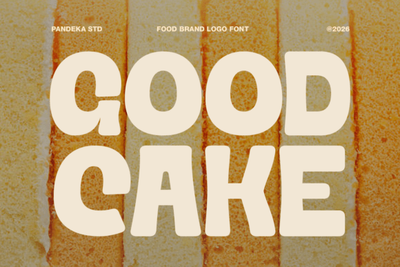 Good Cake: A Playful Font for Sweet Branding