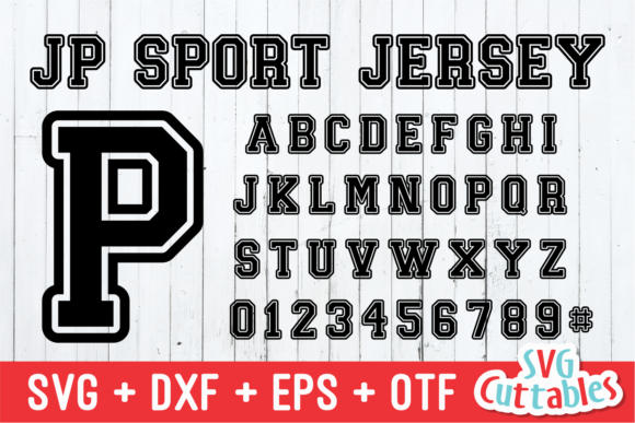 JP Sport Jersey: A Bold Typeface for Dynamic Projects