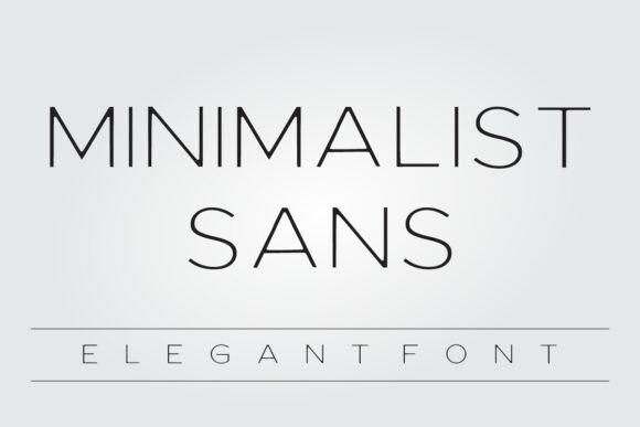 Minimalist Sans: Your Go-To Typeface for Effortless Style