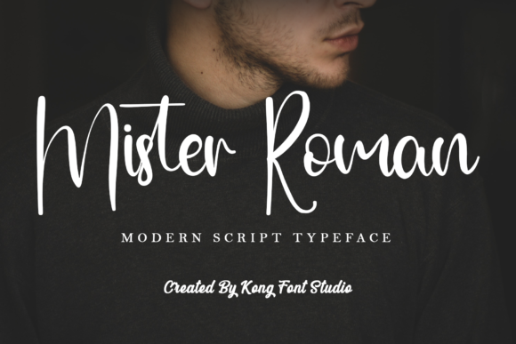 Mister Roman: A Handwritten Script for Modern Creators
