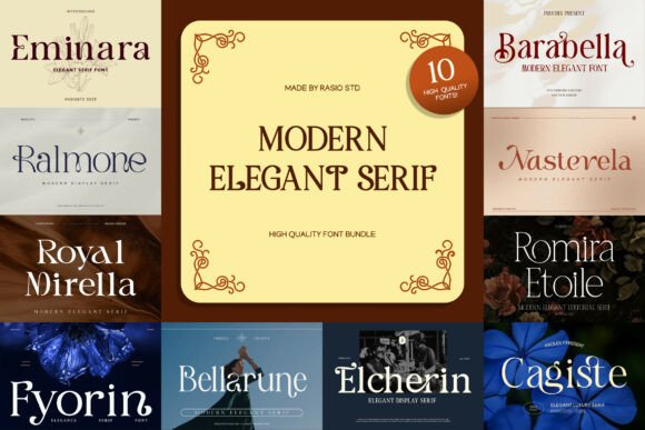 Modern Elegant Serif: The Font That Marries Tradition with Today