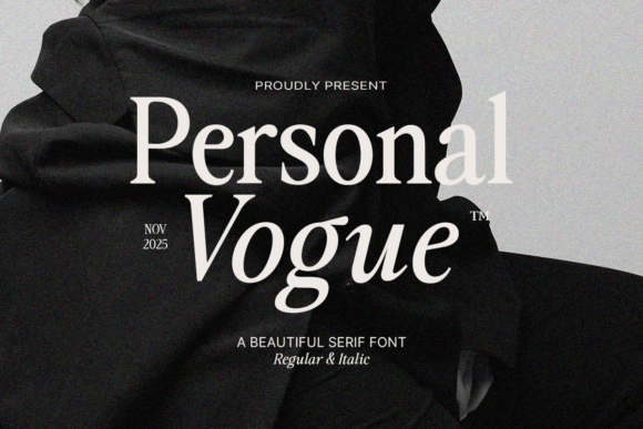 Personal Vogue: Where High-Fashion Meets High-Contrast Serif Design