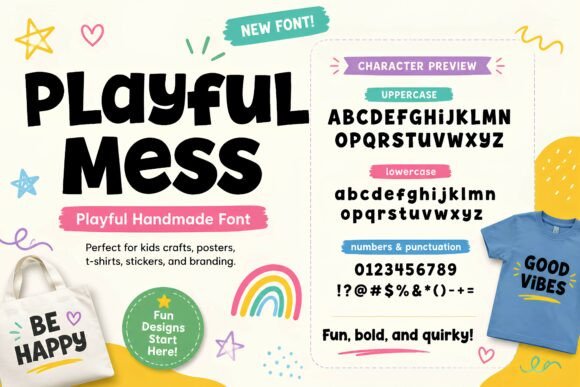 Playful Mess: More Than Just a Messy Font