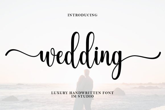 The Art of Handwritten Elegance with Wedding Font