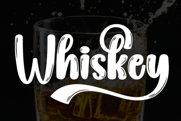 Whiskey: The Handwritten Font That Feels Like a Friend