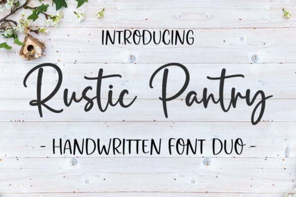 Why Rustic Pantry Might Be Your Next Favorite Creative Font