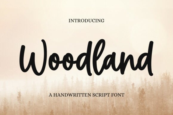 Woodland: A Serif Font for Natural Branding